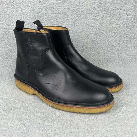 A.P.C. | Shoes | Apc Boots Mens 8 Eu 4 Shoes Black Leather  display picture 1
